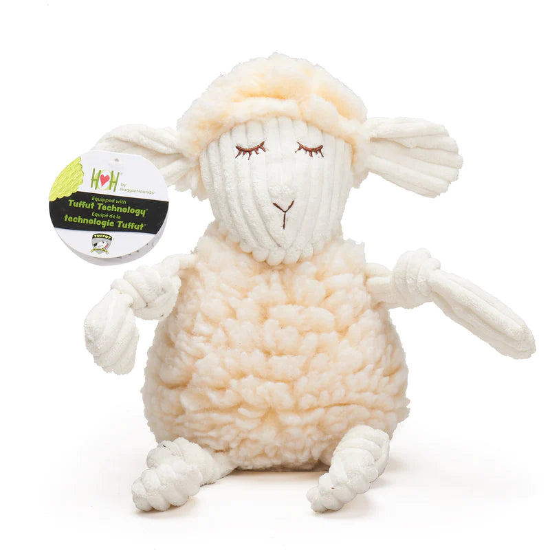 HuggleHounds - HuggleFleece Fluffer Knottie - Lamb