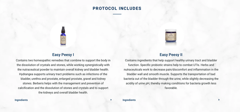 Easy Peesy Protocol | Promote Urinary Tract Function