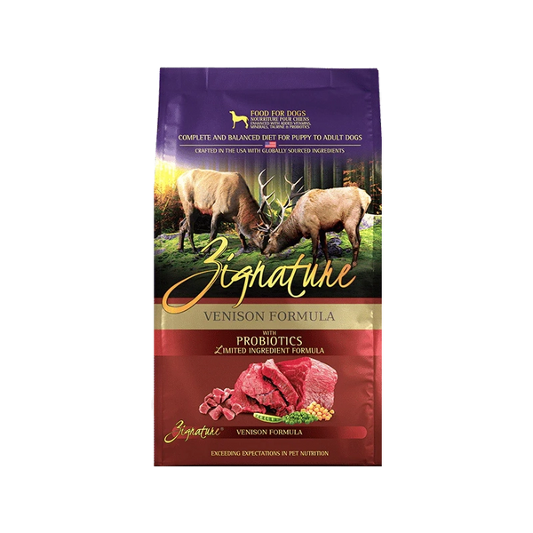 Zignature - Limited Ingredient Grain Free Venison Dog Food