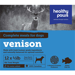 Healthy Paws - Complete Dog Dinner Venison