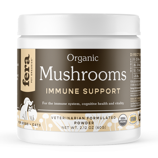 Fera - Organic Mushrooms Immune Support for Dogs & Cats