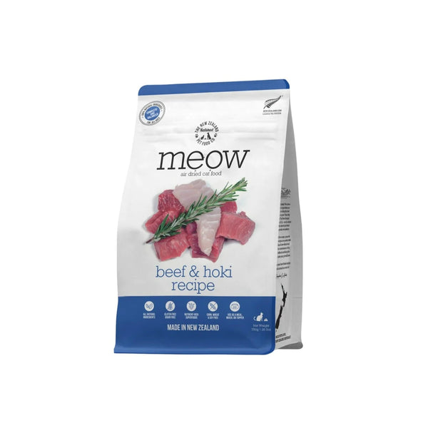 MEOW - BEEF & HOKI air dried