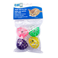 Catit-  Krazy Rollers Cat Toy - Jingle Balls - 4 pieces
