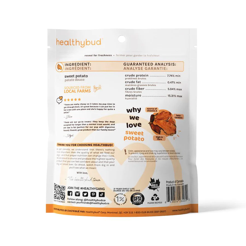 Healthybud - pure sweet potato