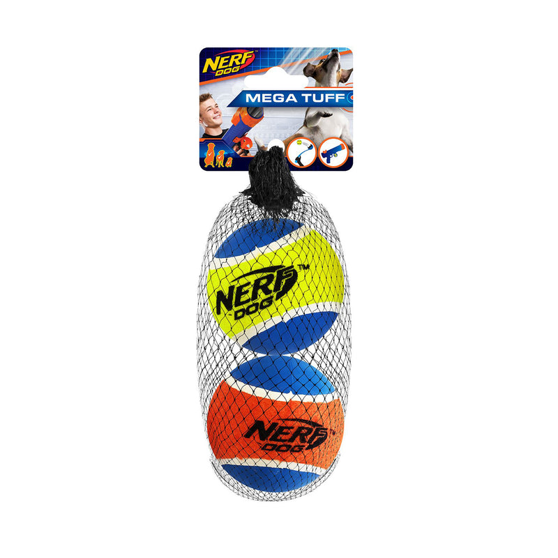 Nerf Dog Mega Strength Tennis Balls - 2 Pack - Medium - 6.4 cm (2.5 in)