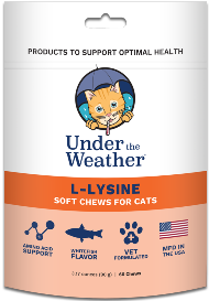 Under the Weather - Soft Chew Cat Supplements L-Lysine