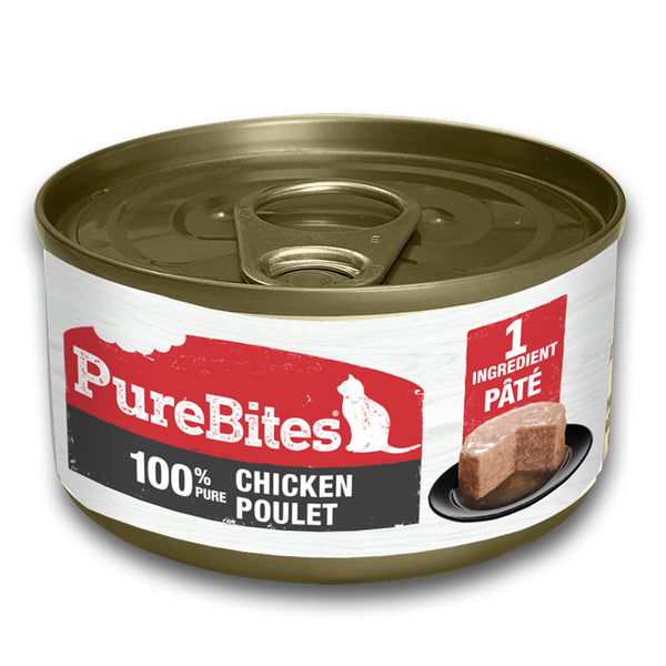 PureBites Cat Protein Paté Chicken 71 g/2.5 oz