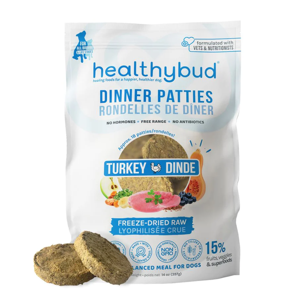Healthybud - Turkey Patties (Rehydratable)