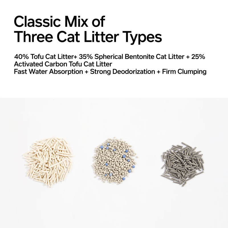pidan - 3-in-1 Mixed Cat Litter, Pail | 5.2 kg |
