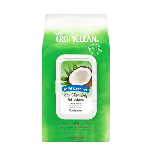 Tropiclean - Ear Cleaning Wipes For Pets