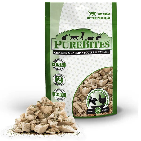 PureBites - Freeze Dried Chicken Breast & Catnip Cat Treats 37g