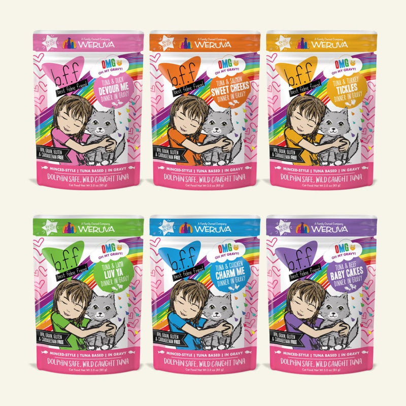 B.F.F - Rainbow Á Gogo Variety Pack (3.0 oz Pouch, Variety Pack Pouch)