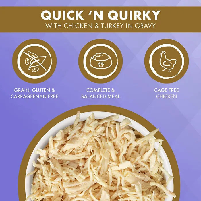 Weruva Truluxe - Quick 'N Quirky with Chicken & Turkey in Gravy (3.0 oz Can)